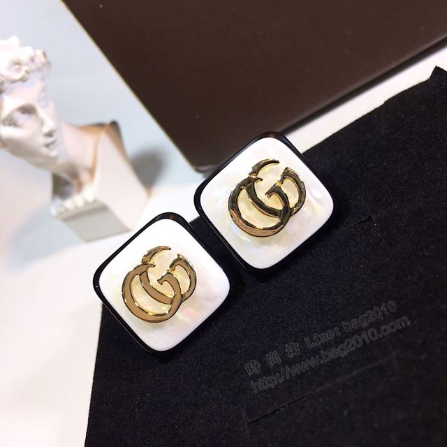 GUCCi飾品 古馳耳飾 Gucci經典方格耳釘  zgbq1052